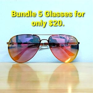 Bundle 5 Glasses for only $20.